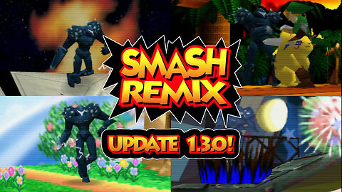 Smash Remix 1.3 - 1P Game - Dark Samus