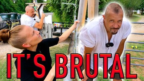 Our First DIY Outdoor Sign | BRUTAL | DIY for Beginners