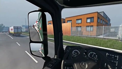 euro truck simulator 2 1.45 mercedes mod
