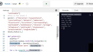 SPAGS - Making of my Python Spelling Game Part 1