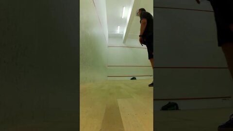 Squash .. Down the Wall Practice