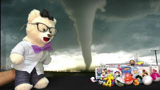Learn about Tornadoes with Chumsky | Superhero Toy Opening Surprise | Educational Videos for Kids