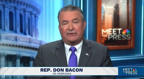 Rep Don Bacon Claims Biden Hasn't Reached Bar For Impeachment