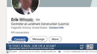 Exposing scams. Is that a real job or a scam?