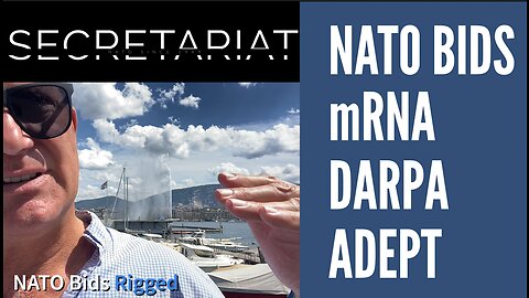 mRNA Was DARPA ADEPT - Bids Wired By NATO Secretariat Since 2010