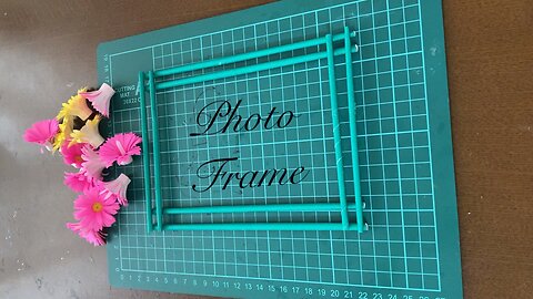 Photo frame decoration.