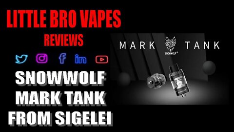 SNOWWOLF MARK TANK FROM SIGELEI