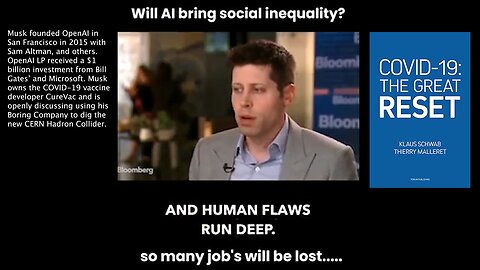 Artificial Intelligence | Sam Altman | Push the Reset Button | Artificial Intelligence | "We Are Going to Have An Opportunity to Push the RESET Button And Think About the World We Want And I Think Universal Basic Income Is a Big Part of That."