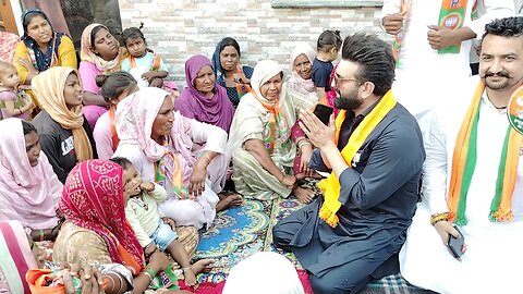 When the son of Hans Raj Hans sat among the people of the village and asked for votes for his father