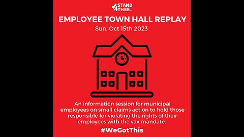 Employee Action Town Hall Zoom Oct 15 2023