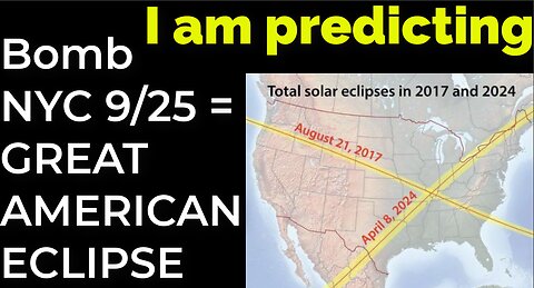 I am predicting: Dirty bomb NYC on 9/25 = GREAT AMERICAN ECLISPE
