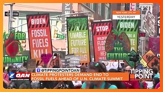 Climate Marchers in NYC Demand More Money for Kerrys, Clintons, Obamas, Bidens | TIPPING POINT 🟧