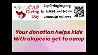 Help “FILL THE CAP” CapGivingDay.org