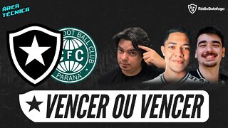 COMO Ó BOTAFOGO PODE VENCER O CORITIBA