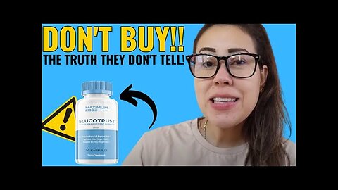 GLUCOTRUST - GlucoTrust Reviews - TODAY'S WARNING FOR YOU - Glucotrust BLOOD SUGAR Supplement