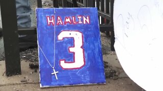 Fans from across the country are showing support for Damar Hamlin