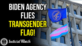 Biden Agency Flies Transgender Flag!