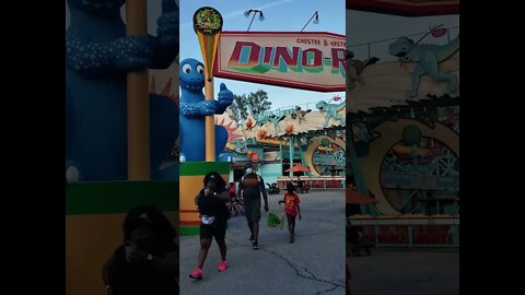 Disney World's Animal Kingdom Chester & Hester's Dino-rama #Shorts