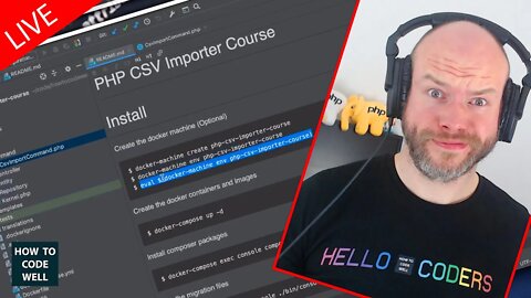 [ PHP / Symfony / CSV Commands ] Developing the next PHP course