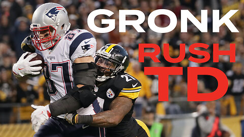 Gronkowski's ONLY career RUSHING TOUCHDOWN