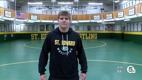 Luke Geog helps secure St. Ed's 7th state wrestling title in last 8 years