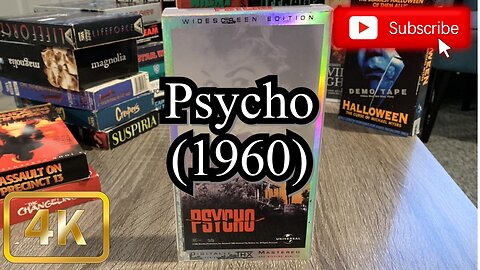 the[VHS]inspector [0028] PSYCHO (1960) VHS INSPECT [#psycho #psychoVHS]