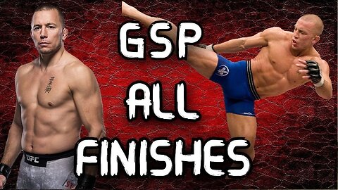 GSP's All Finishes | Georges St-Pierre All Knockouts & Submissions