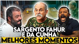 OS MELHORES MOMENTOS DO SARGENTO FAHUR NO FLOWPODCAST