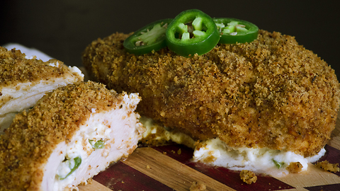 Jalapeño popper chicken recipe