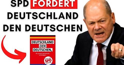 SPD-Wahlplakat löst riesigen Skandal aus. Kanzler stink-sauer!