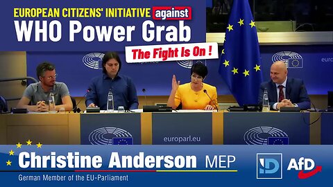 EUROPEAN CITIZENS' INITIATIVE against WHO Power Grab! ✊🌍