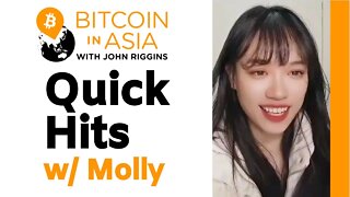 Bitcoin in Asia - Quick Hits with Molly of Hashkey Hub - BIA 33