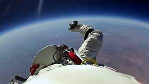 Jumping From Space! - Red Bull Space Dive - NASA Video