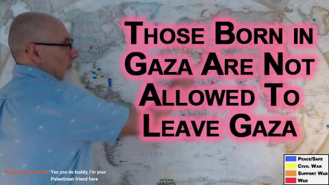 Wrap Your Head Around This, Those Born in Gaza Are Not Allowed To Leave Gaza