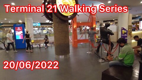 Terminal 21 Vlog | Walking series | 20/06/2022 | Thailand | Bangkok | Thailand open | 2K |