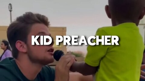 KID PREACHING: PROOF OF BIBLE