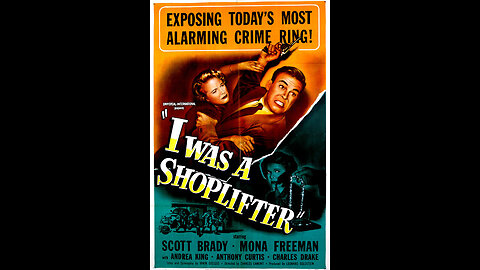 I Was a Shoplifter (1950) | A film noir crime drama directed by Charles Lamont
