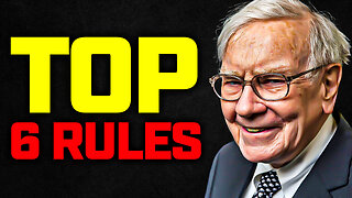 Warren Buffett Top 6 Investment Rules
