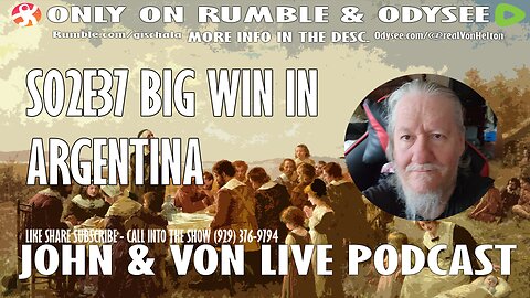 JOHN AND VON LIVE | S02EP37 BIG WIN IN ARGENTINA