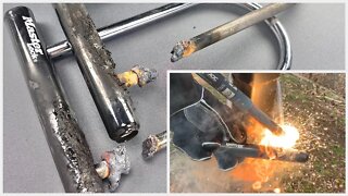 [1262] Using Thermite To MELT Open Bike Locks!