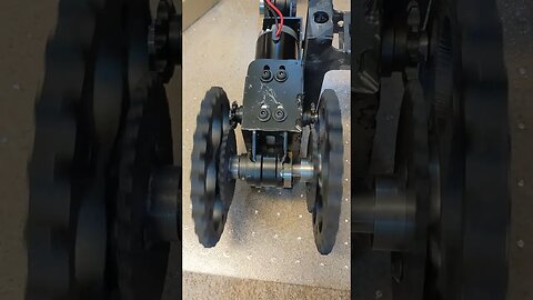 TEST- Wall-E Sprocket Drive Axle Spinning