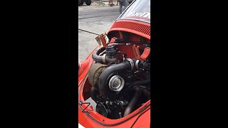 Huge Turbo Volkswagen Beetle