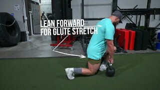 Kettlebell Glute Lunges