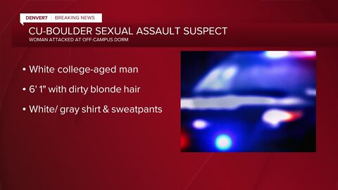 CU police searching for man in student sexual assault investigation