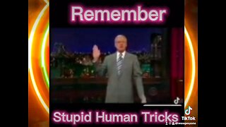 David Letterman Remembers Stupid Human Tricks