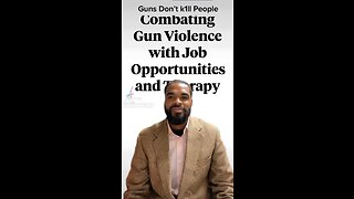 Combat Gun Violence with Jobs and Therapy