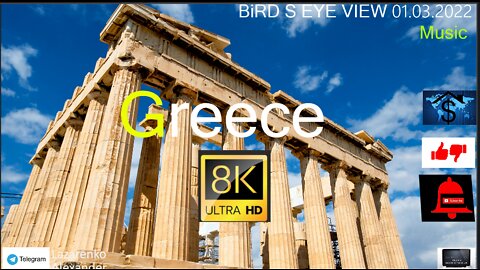 (Greece 8K-Video - Cinematic Travel Video 2022)
