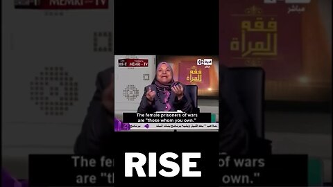 R*pe the Women Taken as Prisoners of War, says Islamic Scholar