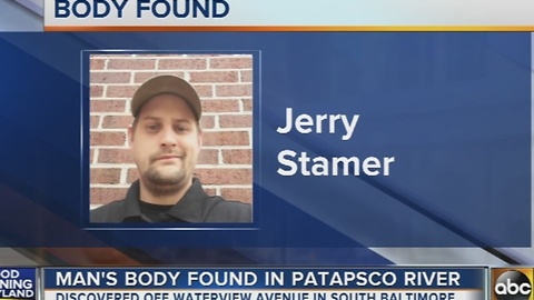 Man's body found in Patapsco River