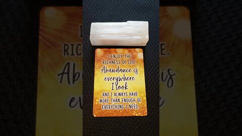 8-23-22 Abundance Affirmation